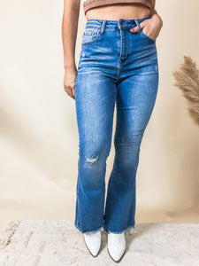 Iris High Waist Flare Jeans