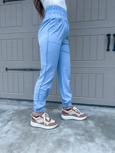 Keep Movin’ Athletic Joggers - Blue