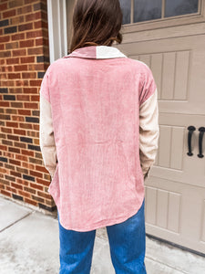 Casually Cupid Colorblocked Jacket