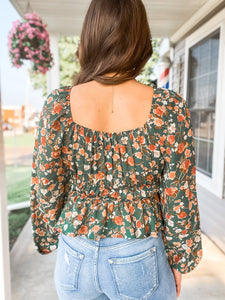 Endless Nights Floral Top