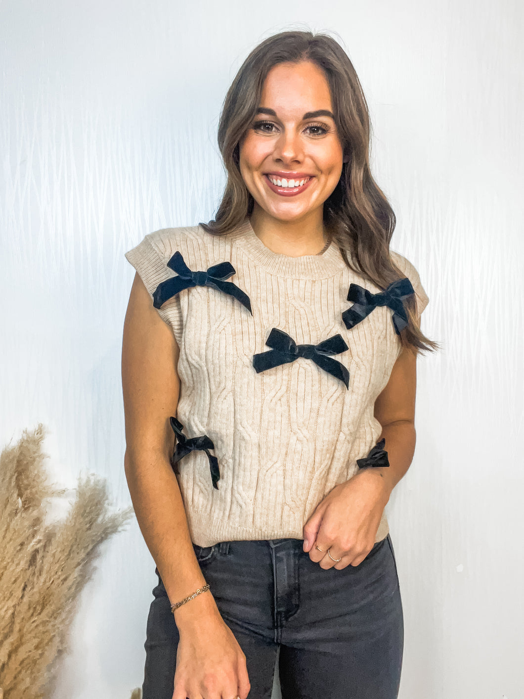 Happy Place Sweater Vest Top