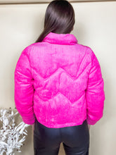 Load image into Gallery viewer, Cozy Times Corduroy Puffer Jacket
