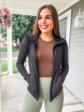 Load image into Gallery viewer, Salute Athletic Jacket - Black
