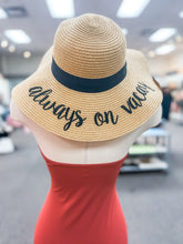 Load image into Gallery viewer, Always On Vacay Floppy Hat
