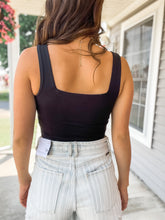 Load image into Gallery viewer, Best Ever Basic Crop Tank- Black
