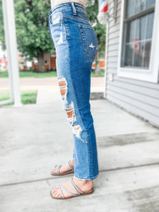 Alexa 90s Vintage Straight Jeans