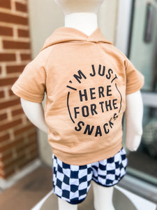 Snack King Hooded Shirt
