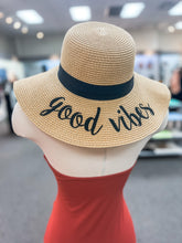 Load image into Gallery viewer, Good Vibes Floppy Hat
