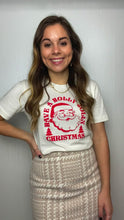 Load and play video in Gallery viewer, Holly Jolly Christmas Graphic Tee
