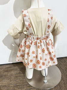 Zoe Floral Suspender Skirt