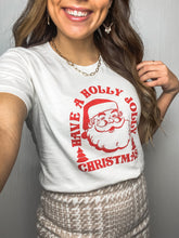 Load image into Gallery viewer, Holly Jolly Christmas Graphic Tee
