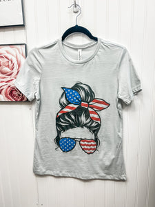 FINAL SALE American Babe Graphic Tee