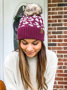 Brisk Leopard Beanie