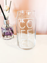Load image into Gallery viewer, FINAL SALE More Coffee Plz Glass Cup
