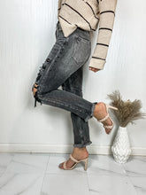 Load image into Gallery viewer, Elle High Rise Straight Jeans - KanCan
